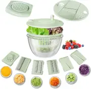 Salad Spinner Large Vegetables Fruits Wash Bowl Lettuce Pasta and Fries Dryer