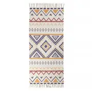 Tassel Rug Mat Carpet Tapestry Runner WallHang Nylon Decor Machine Washable