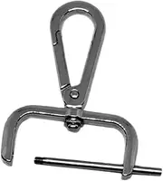 [ａ aternee] Detachable Snap Hook,Swivel Clasp,Zinc Alloy Lock Buckle,Swivel Snap Hook Clip