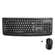 Kensington K72324USA Pro Fit Desktop Set Wireless Mouse Keyboard for PC Mac Lapt