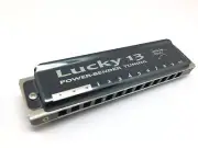 EASTTOP Lucky 13 Bass Blues Harmonica - PowerBender Tunning-TWO HARPS IN ONE!