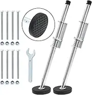 Ladder Stabilizer and Leveler Pair - Adjustable Extension Ladder Leg Ground Leveler, Stair Ladder Accessories for Indoor Outdoor Use