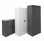 GO Swing Door Cupboard Steel Storage Stationary Locker Garage Cabinet Heavy Duty