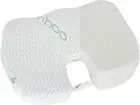 Bamboo Seat Cushion Pillow for Office Chair - Memory Foam Pad for Tailbone, Scia