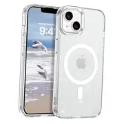BENTOBEN Magnetic for iPhone 13 Case & iPhone 14 Case, Clear Sparkly Glitter