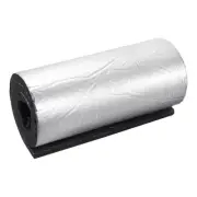 12"x39"x0.6" Neoprene Sponge Foam Sheet Aluminium Adhesive Insulation Mat