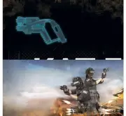 KatVR Fire Gun Shape Controller Holder HTC Vive For Realistic Shooting Gaming