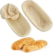 15 inches Baguette Banneton Bread Proofing Basket