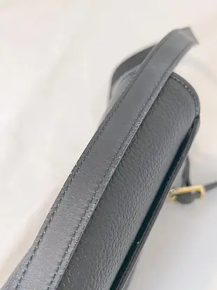 BURBERRY Black Leather Crossbody Bag 側背包