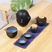 High Grade Chinese Tea Travel Tea Set Kung Fu TeaSet Ceramic Portable Teapot Por