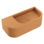 Fienza Blanca Concrete Wall Hung Basin Tuscan RB061TU