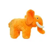 RA Tuffy Safari Elephant Dog Toy - Orange