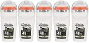 5 L'OREAL MEN EXPERT SHIRT PROTECT XXL Roll On 48h Anti-Marks Deodorant 50ml