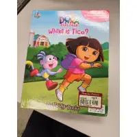 在飛比找蝦皮購物優惠-Dora遊戲書Where is Tico含地圖與公仔
