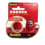 【3M 】144SS 1/2"X7.6M亮澤透明膠帶【金石堂】