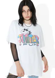 [Junk Food Clothing] Vacation Snoopy Tee