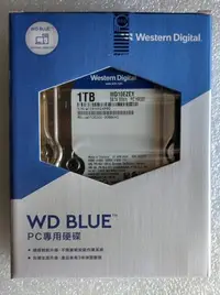 在飛比找Yahoo!奇摩拍賣優惠-WD BLUE藍標WD10EZEX-3Y/P 1TB STA