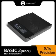 Store Black Mirror Basic+2 plus New up Digital Coffee Food Kitchen Scale with Ti