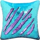 Sequin Pillow Cover Cushion Covers 16x16in Flip Sequins Decorative Throw Pillow