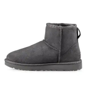 【UGG】女鞋/靴子/女靴/雪靴 Classic Mini II(灰色-UG1016222GREY)