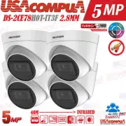Hikvision 5MP Dome Camera TurboHD Analog Outdoor IR DS-2CE76H0T-IT3F(2.8mm)