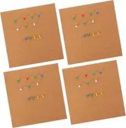 RORPOIR Cork Boards for Walls Creative Message Board Decorative Cork Board Adhesive Office Announcement Board