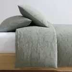 Calvin Klein Branching Leaves 3 Piece Bedding Set, King