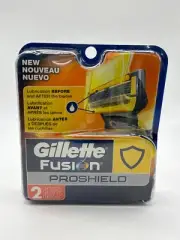 Gillette Fusion5 ProShield Razor Blade Refill Cartridges 2 Blades brand new
