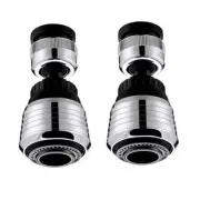 2x faucet attachment shower head swivel shower mixing nozzle water saver filter