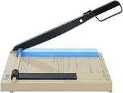 A4 Paper Cutter Slicer, Manual Paper Trimmer Scrapbooking Tool Papper Cutter with Security Safeguard and Side Ruler, Paper Slicer