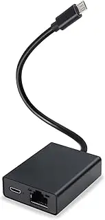 ARCELI Ethernet Adapter for Fire TV Stick- Micro USB to RJ45 Ethernet Network Adapter Compatible with 4K Fire Stick, Chromecast, Google Home Mini and More Streaming TV Sticks Up to 100 Mbps