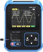 DSO-TC3 Portable Oscilloscope Transistor Tester 2-in-1 Multifunction Multimeter Resistance Meter LCR Test Used in Product R&D, Component Incoming Inspecti