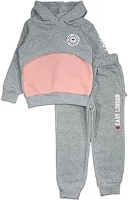 [LEE COOPER] Girl's Jogging Fille Joggers, Grey, Taille Unique, grey, One Size