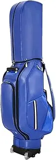 Golf Stand Bag 13 Way Divider, 6LB Lightweight Portable Walking/Riding Bags with Dust Cover, Straps
