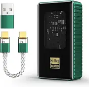 Headphone Amplifier [MFi Certified] Portable USB DAC Amps with 4.4mm and 3.5mm Dual Outputs Supports PCM 768kHz/DSD512 High Resolution Lossless for Smartphones/PC/Laptops