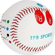 Baseball Bullet Ball, Baseball Training Throwing - 9 Inch Weighted Baseball Balls - Baseball With Color-Coded Finger Placement Marks For Beginners
