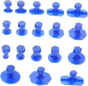 Hail Damage Repair Tool 18pcs Dent Puller Tabs Dent Removal Tool Suction Cup Diy Auto Kit