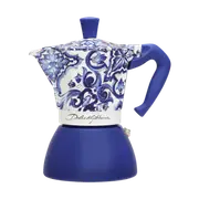 Bialetti Dolce & Gabbana Blu Med 6 Cup Moka Induction