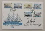 SEAN BARTON RETURN OF THE JEDI EDITOR SIGNED RARE FIRST DAY COVER STAR WARS