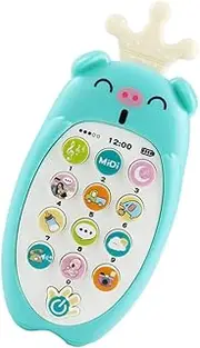HAWILLOSCH 1pc Educational Phone for Early Learning Cognitive Mobile with Function Buttons Interactive Modes and Design for Skill Development