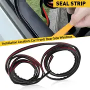 Car Door Side Window Trim Edge Moulding Rubber Weatherstrip Seal Strip V- Shape