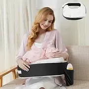 AINIYNM Nursing Pillow for Breastfeeding Pillows Ergonomic Feeding Pillow Made of Memory Foam with Waist Support Band Make Feeding Easier with Removable Wedge Pillow