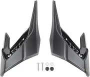 Motorcycle Mudguard Fit For Honda CB650R 2019-2023 Motorcycle Winglets Cowl Frame Guard Spoiler Fairing Kits Cowls Set(Black)