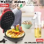 Mini Waffle Maker Non Stick Baking Pan Snacks Heating Breakfast Making Machine