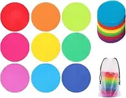 Carpet Spots, Markers Carpet Circles, Carpet Dots Markers for Preschool, Kindergarten Social Distancing, for Classroom Decoration(90 Pcs)