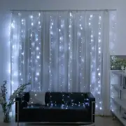 Stockholm Christmas Lights LED Curtain Lights 600 LEDs Cool White 600x300cm