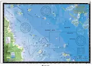 Boating, Fishing, Qld Marine Safety Chart - MACKAY to MIDGE POINT + BONUS