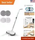 Cordless Electric Mop for Floor Cleaning, WS-24 Electric Spin Mop, Electric M...