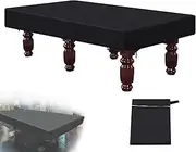 9 Foot Billiard Pool Table Cover, Pool Table Cover, Waterproof&Tearproof Cover for Pool Table with Storage Bag (9ft)