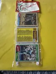 1981 TOPPS REGULAR and TRADED BB Holiday 12 Card Rack JOHNNY BENCH MIKE SCHMIDT